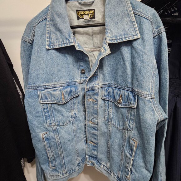 Vintage Jean Jacket Legendary Gold - Picture 1 of 4